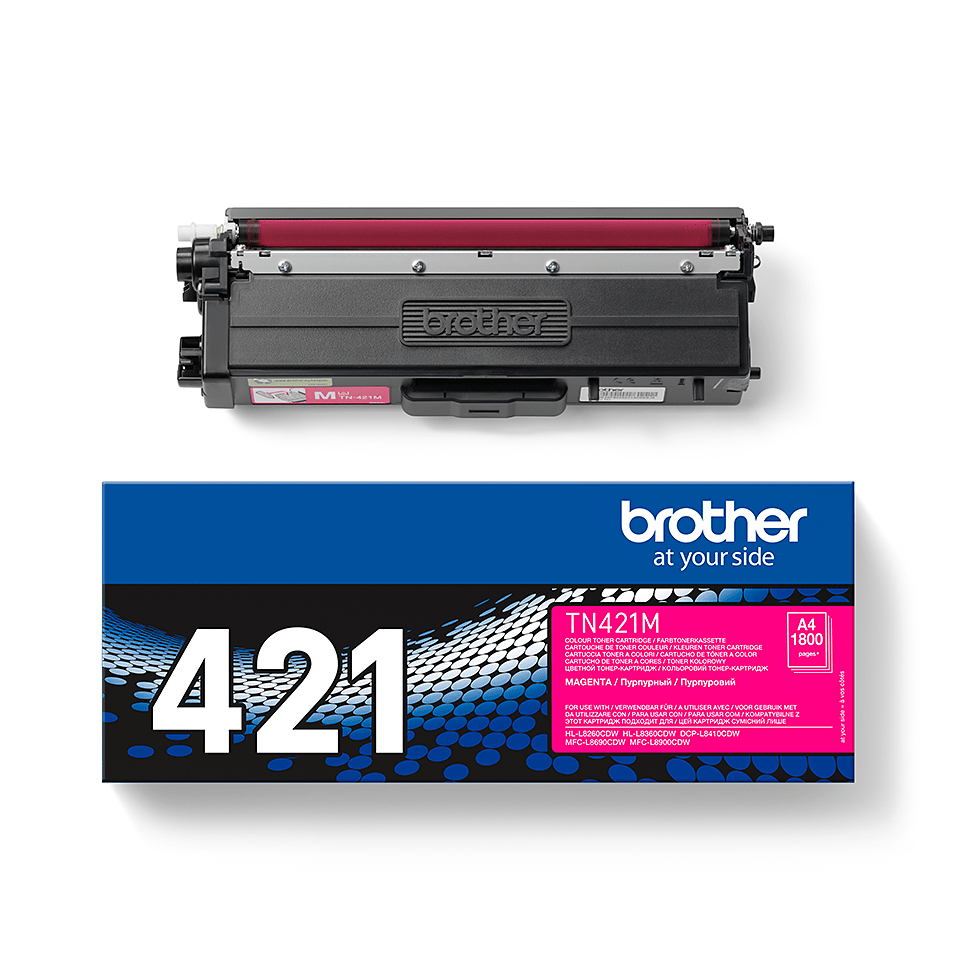 Originali Brother TN-421M rašalo kasetė – magenta spalvos 3